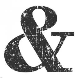 Black Ampersand | Obraz na stenu