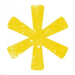 Yellow Asterisk | Obraz na stenu