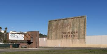 Valley Drive-in Theater in Lompoc, California | Obraz na stenu