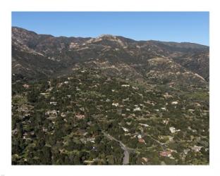 Aerial view of Santa Barbara, California | Obraz na stenu