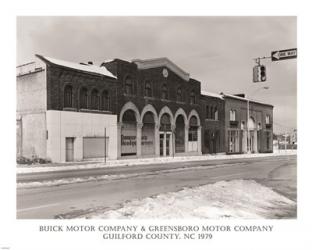 Buick Motor Company & Greensboro Motor Company Guilford County, NC 1979 | Obraz na stenu