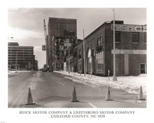 Buick Motor Company & Greensboro Motor Company Guilford County, NC 1979 | Obraz na stenu