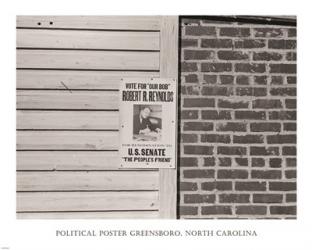 Political Poster Greensboro, North Carolina | Obraz na stenu