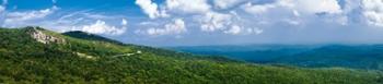 Panorama of the Blue Ridge Parkway Asheville, NC | Obraz na stenu