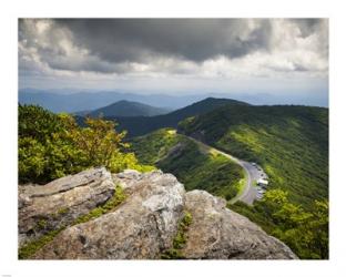 Blue Ridge Parkway Craggy Gardens Scenic Mountains Asheville NC | Obraz na stenu