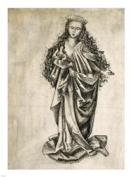 Standing Female Saint | Obraz na stenu