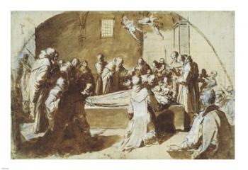 The Deaths of the Blessed Ugoccione and Sostegno | Obraz na stenu