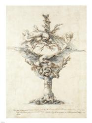 Design for a Ewer with Eagles and PuttI | Obraz na stenu