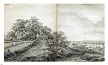 Landscape with Haymakers | Obraz na stenu