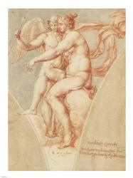 Venus and Cupid after Raphael | Obraz na stenu