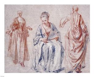Studies of Three Women | Obraz na stenu