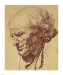 Study of the Head of an Old Man | Obraz na stenu