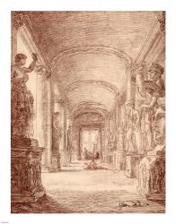 A Draftsman in the Capitoline Gallery | Obraz na stenu