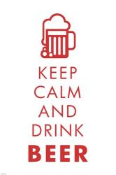 Keep Calm and Drink Beer | Obraz na stenu