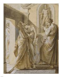 The Father of Psyche Consulting the Oracle of Apollo | Obraz na stenu