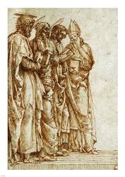 Study of Four Saints | Obraz na stenu