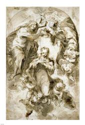 The Coronation of the Virgin | Obraz na stenu