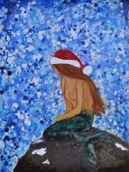 Winterland Mermaid | Obraz na stenu