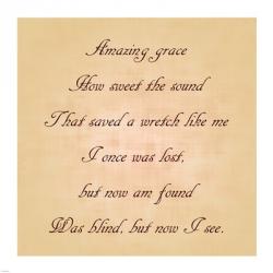 Amazing Grace | Obraz na stenu