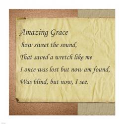 Amazing Grace | Obraz na stenu