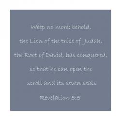 Revelation 5:5 | Obraz na stenu