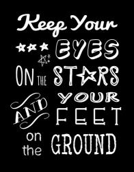 Keep Your Eyes On the Stars | Obraz na stenu