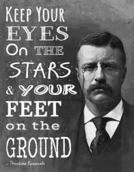 Keep Your Eyes On the Stars and Your Feet On the Ground - Theodore Roosevelt | Obraz na stenu
