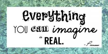 Everything You Can Imagine Is Real -Picasso | Obraz na stenu