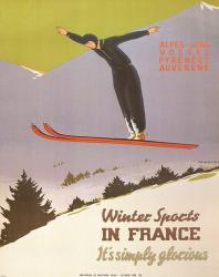 Winter Sports in France | Obraz na stenu