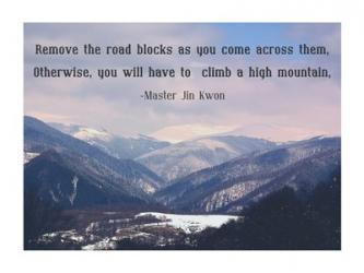 Remove the Road Blocks | Obraz na stenu