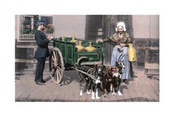 Vintage Dutch Cart | Obraz na stenu