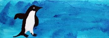 Blue Penguin I | Obraz na stenu