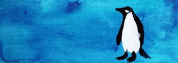 Blue Penguin IV | Obraz na stenu