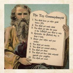 Tablets of the Ten Commandments | Obraz na stenu