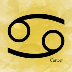 Cancer - Yellow | Obraz na stenu