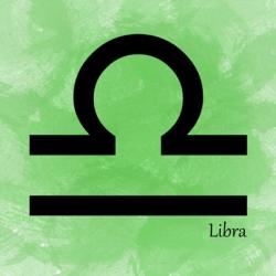 Libra - Green | Obraz na stenu