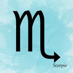 Scorpio - Aqua | Obraz na stenu