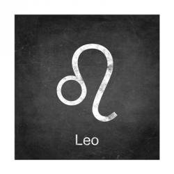 Leo - Black | Obraz na stenu