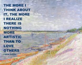 Love Others -Van Gogh Quote | Obraz na stenu