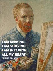 Seeking -Van Gogh Quote | Obraz na stenu