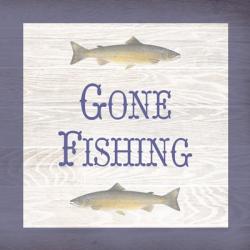 Gone Fishing Salmon | Obraz na stenu