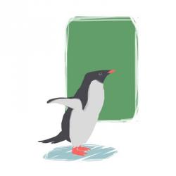 Minimalist Penguin, Boys Part I | Obraz na stenu