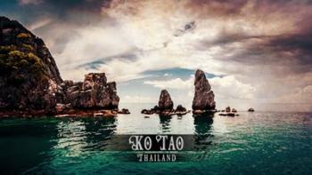 Vintage Ko Tao, Thailand, Asia | Obraz na stenu