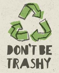 Don't be Trashy 2 | Obraz na stenu