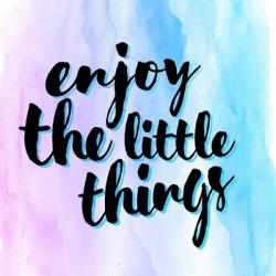 Enjoy the Little Things | Obraz na stenu