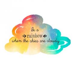 Try to be a Rainbow | Obraz na stenu
