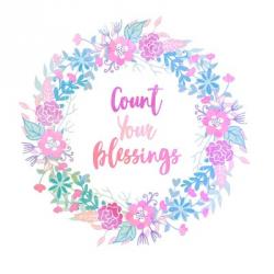 Count Your Blessing-Pastel | Obraz na stenu