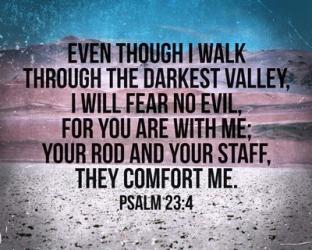 Psalm 23:4 | Obraz na stenu