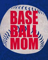 Baseball Mom In Blue | Obraz na stenu
