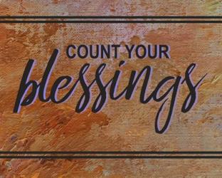 Count Your Blessing-Brown | Obraz na stenu